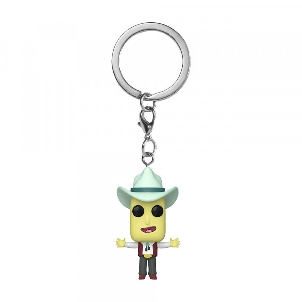 Funko POP! Keychain Rick and Morty: Mr. Poopy Butthole (Auctioneer)